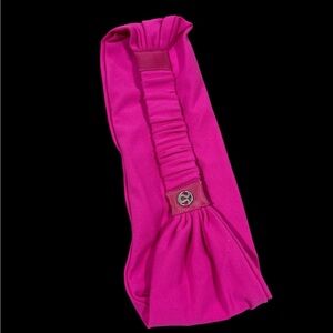 Pink Ruched Lululemon Headband
